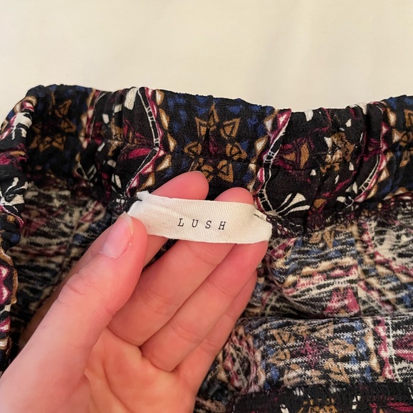 Lush/Nordstrom Floral Fall Skirt - Picture 2 of 2